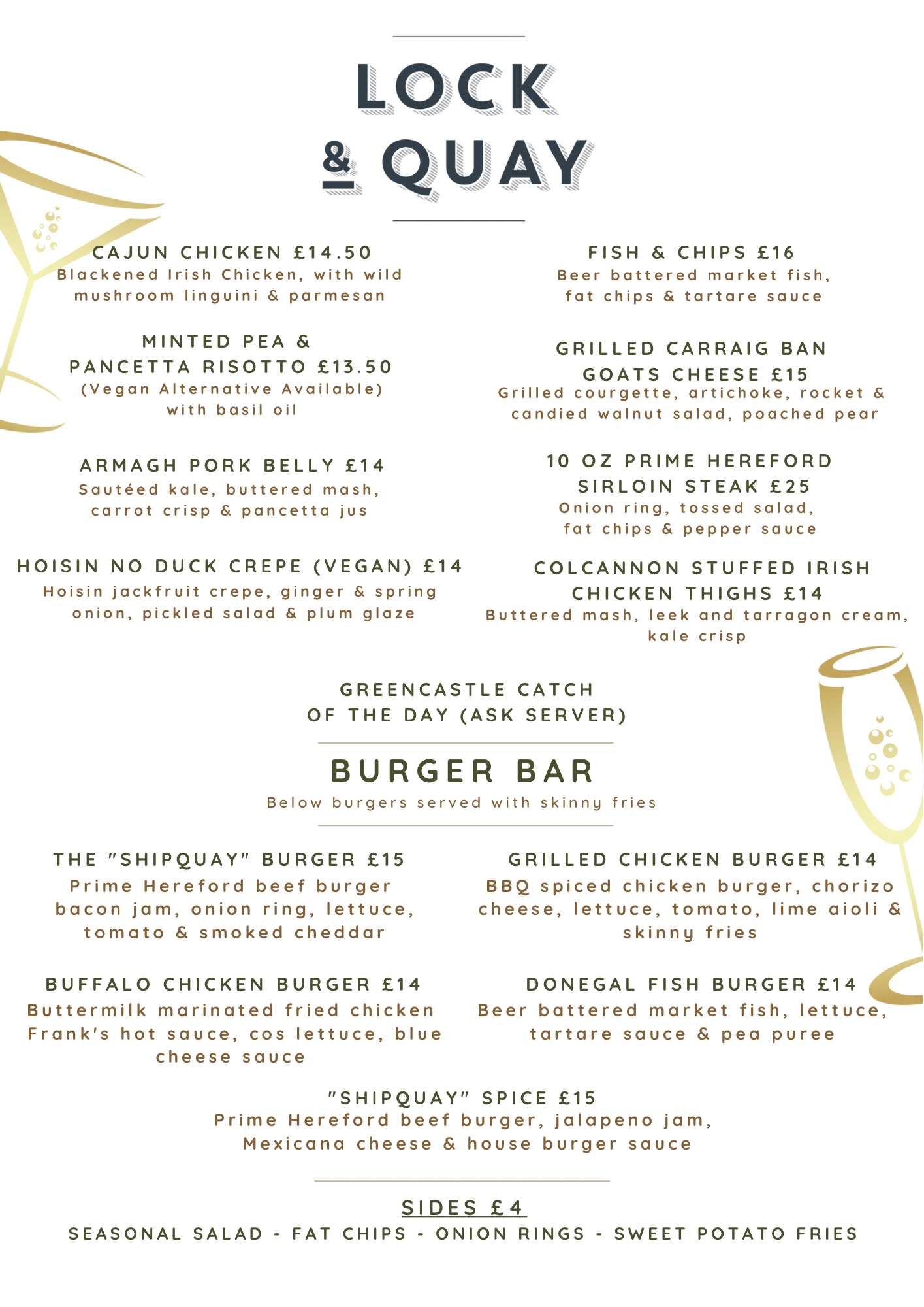 Lock & Quay Bar Bars in Derry City The Shipquay Hotel